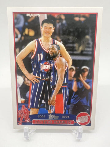 2003-04 Topps #51 Cuttino Mobley (With Yao Ming Houston Rockets)