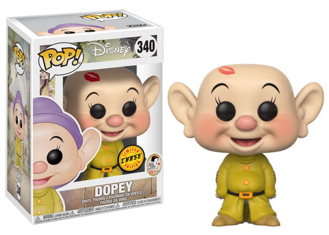 Funko POP! B: Disney Snow White - Dopey #340 Vinyl Figure CHASE