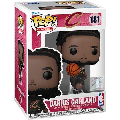 Funko POP! Basketball: Cleveland Cavaliers Black Jersey - Darius Garland #181 Vinyl Figure