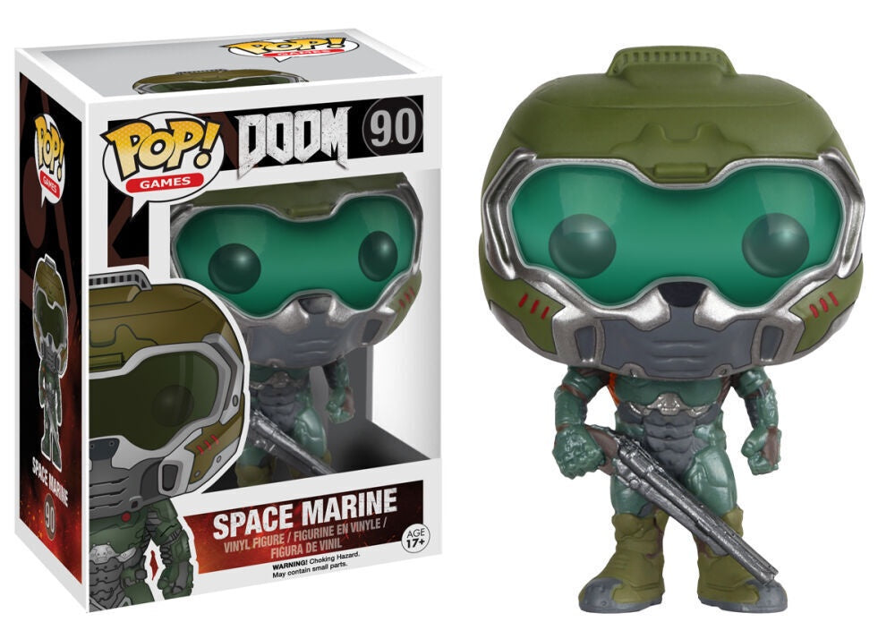 Funko POP! Games: Doom - Space Marine #90 Vinyl Figure