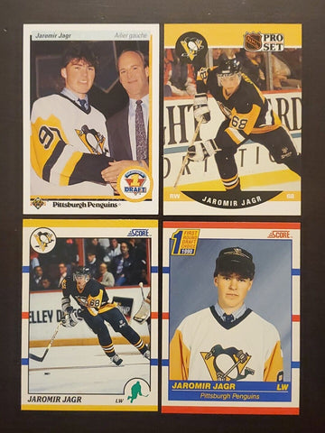 1990-91 Jaromir Jagr RC (Rookie Card) (1x Randomly Selected RC, May Not Be Pictured)
