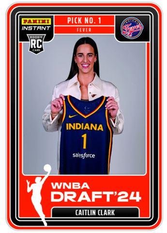 2024 Panini Instant WNBA Draft #1 Pick Caitlin Clark #DN-1 Indiana Fever Rookie RC (Rookie Card) 1 of 45316