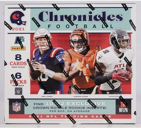 2021 Panini Chronicles Football H2 Hobby Hybrid Box