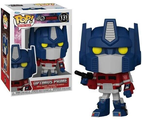 Funko POP! Retro Toys: 40 Years Transformers - Optimus Prime #131 Vinyl Figure