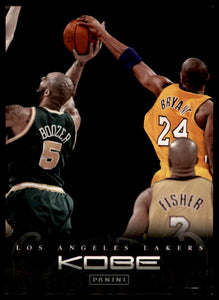 2012 NBA Basketball Panini No. 182 Kobe Bryant Anthology