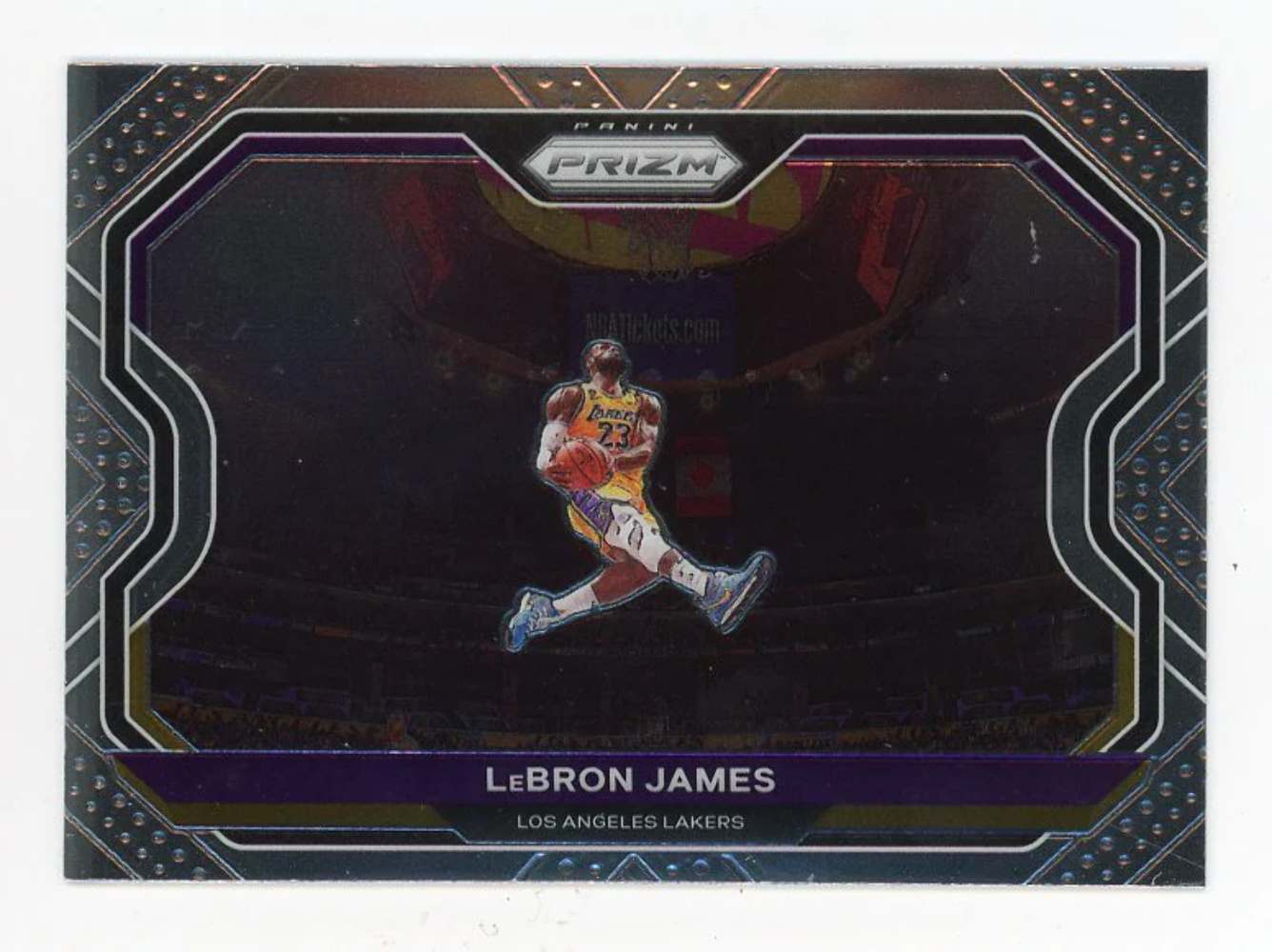 2020-21 Lebron James Dunk Tribute Panini Los Angeles Lakers # 1