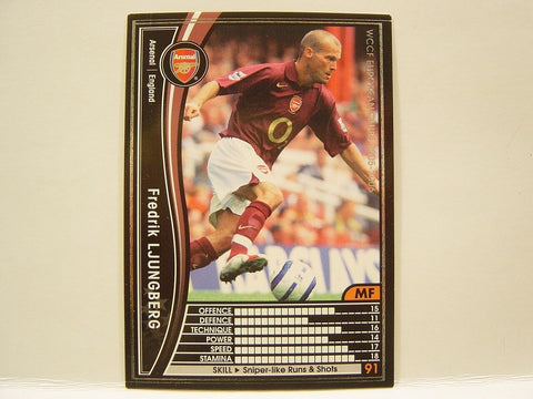 Fredrik Ljungberg - Soccer Trading Card - Sports Card Single (Randomly Selected, May Not Be Pictured)