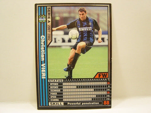 Christian Vieri - Soccer Trading Card - Sports Card Single (Randomly Selected, May Not Be Pictured)