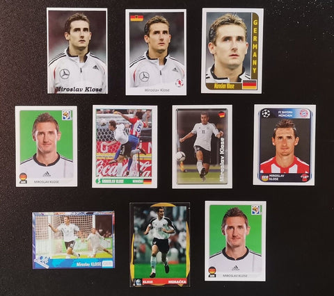 Miroslav Klose - Soccer Trading Card - Sports Card Single (Randomly Selected, May Not Be Pictured)