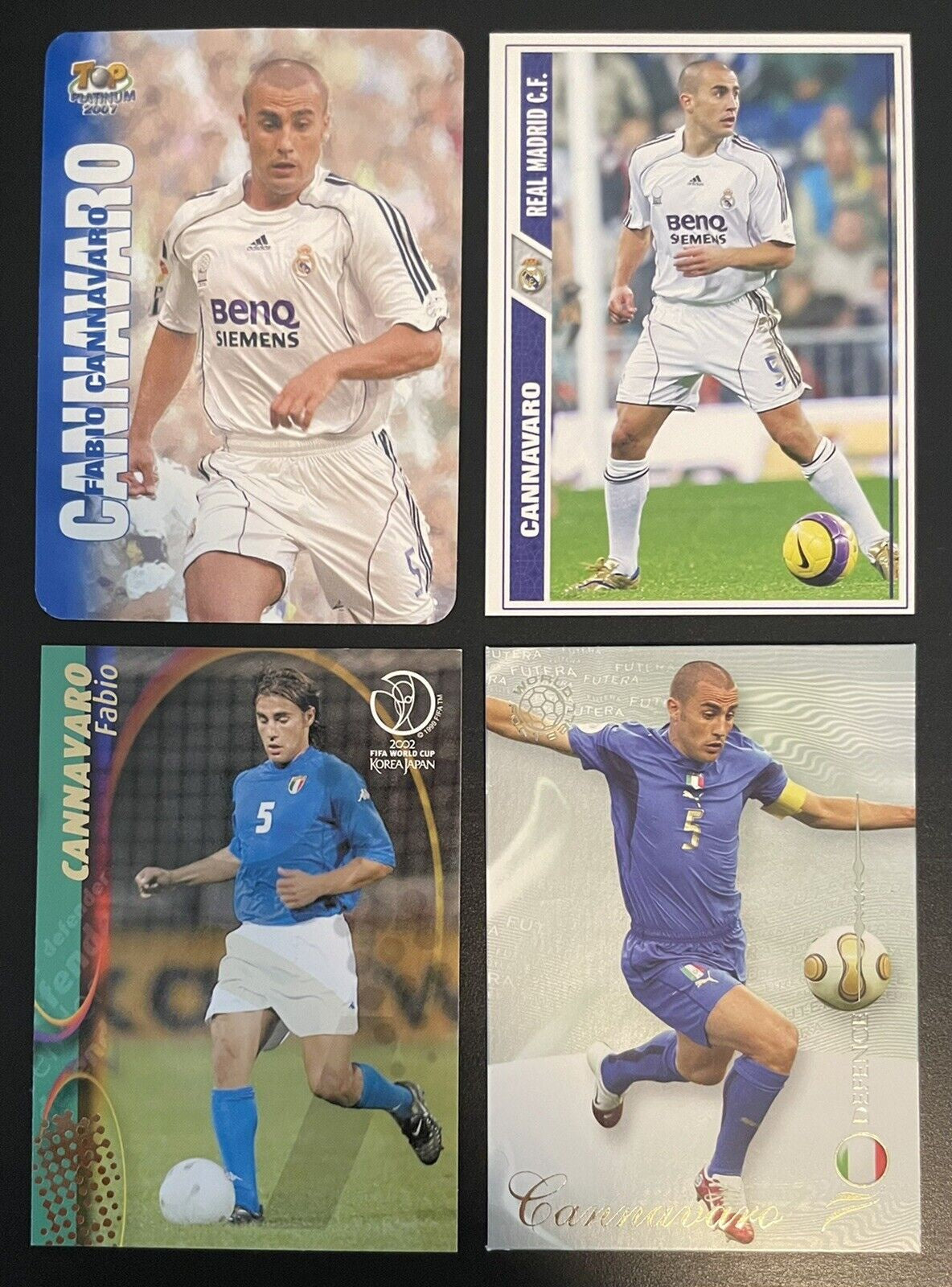 Fabio Cannavaro - Soccer Trading Card - Sports Card Single (Randomly Selected, May Not Be Pictured)