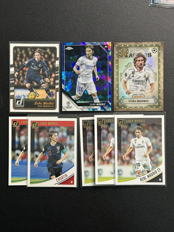 Luka Modric - In Club & National Team Kit Jersey - Sports Card Single (Randomly Selected, May Not Be Pictured)