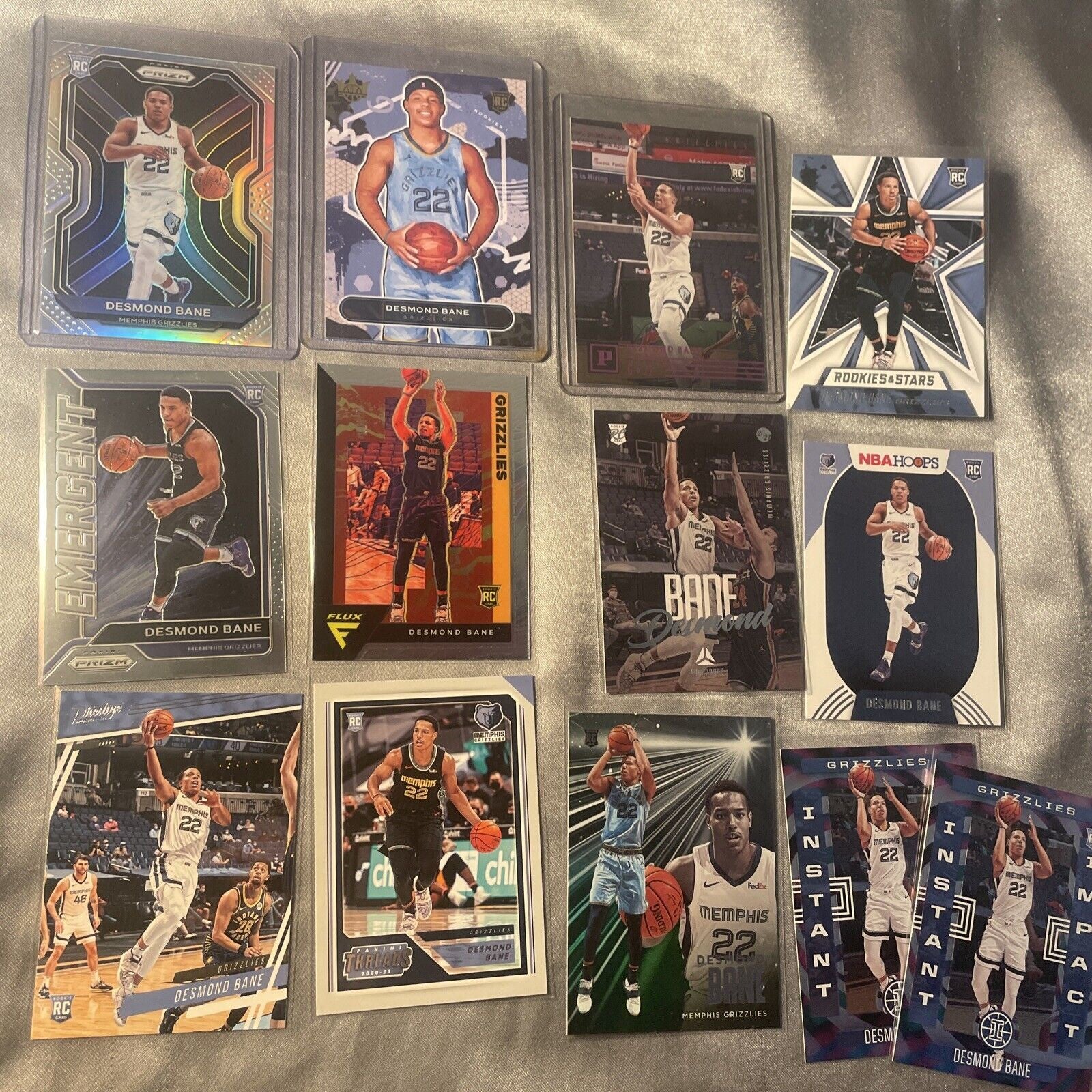 2020-21 Panini Desmond Bane RC Rookie Card (1x Randomly Selected RC, May Not Be Pictured)