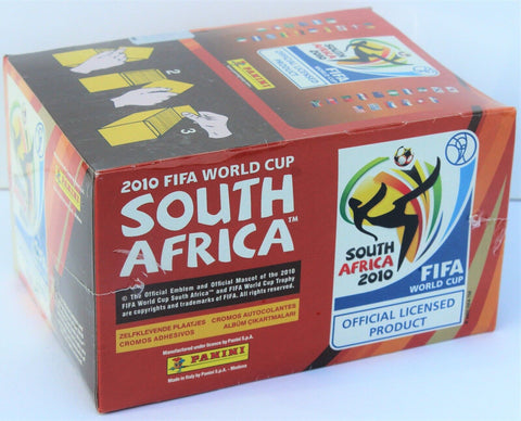 2010 FIFA World Cup South Africa Panini Soccer Sticker Box (100 Packs)