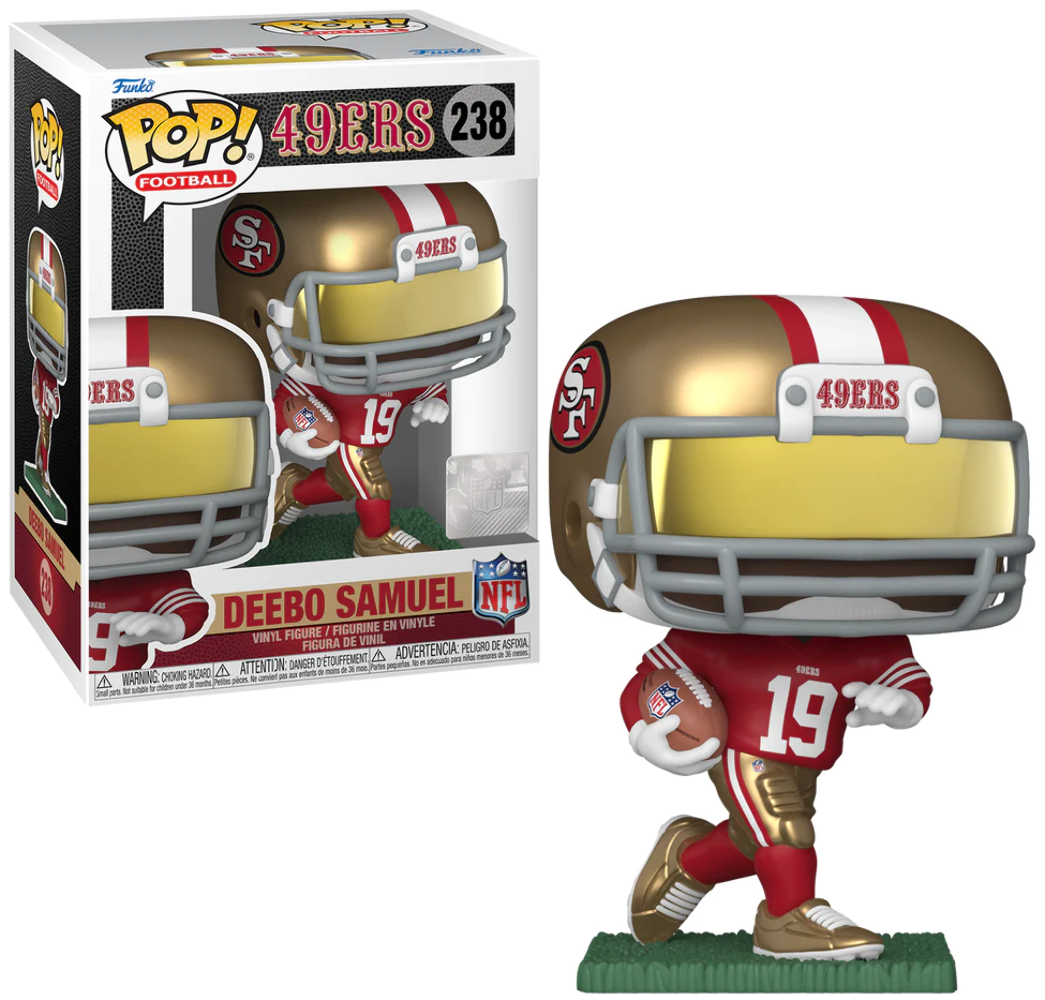 Funko POP! Football: San Francisco 49ers Red Jersery - Deebo Samuel #238 Vinyl Figure