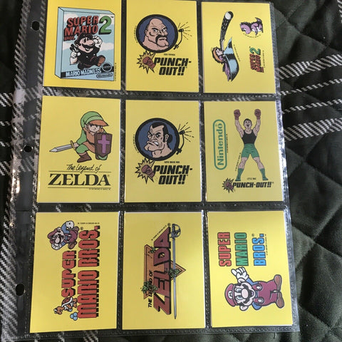 $5 Misc 1989 Topps Nintendo Game Card Mario Bros. Zelda Punch-Out Double Dragon Game Tip Stickers (1 Picked at Random, May Not Be Pictured)
