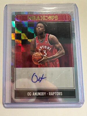 OG Anunoby Toronto Raptors Auto Signed Autograph Basketball Card (1x Randomly Selected, May Not Be In Picture)