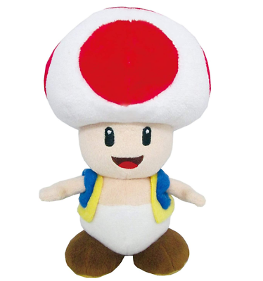 Super Mario Toad All Star Collection Small Plush