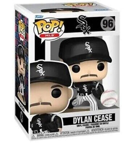 Funko POP! MLB: Chicago White Sox Black Jersey - Dylan Cease #96 Vinyl Figure