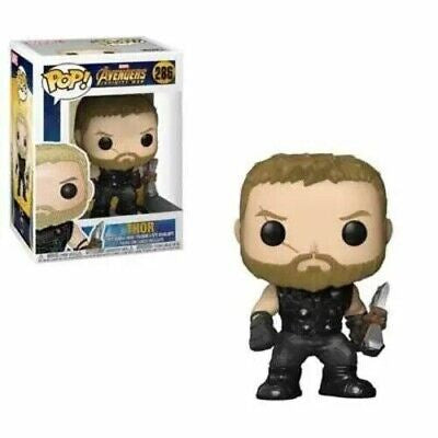 Funko POP! Marvel Avengers Infinity War - Thor #286 Bobble-Head Figure (Box Wear)