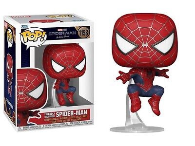 Funko POP! Marvel Studios Spider-Man No Way Home - Friendly Neighborhood Spider-Man #1158 Bobble-Head Figure