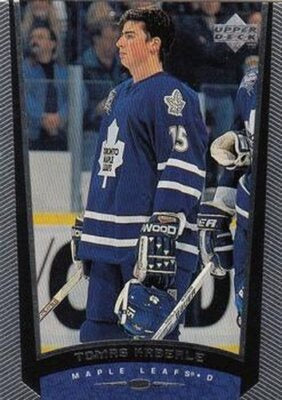 1998-99 Upper Deck Tomas Kaberle RC (Rookie Card) Toronto Maple Leafs #375