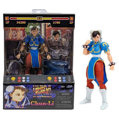 Street Fighter II The Final Challengers 6" Figure - Chun-Li [Jada Toys]