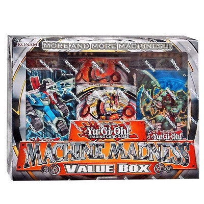 Yu-Gi-Oh! Machine Madness Value Box (Machina Mayhem/Cyber Dragon Revolution/Machine Re-Volt Structure Deck 3-Pack)