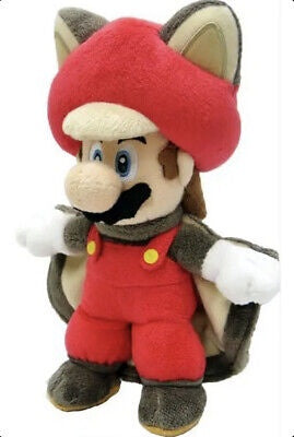 Super Mario Bros Series Flying Squirrel Mario 9″ Plush [Little Buddy]