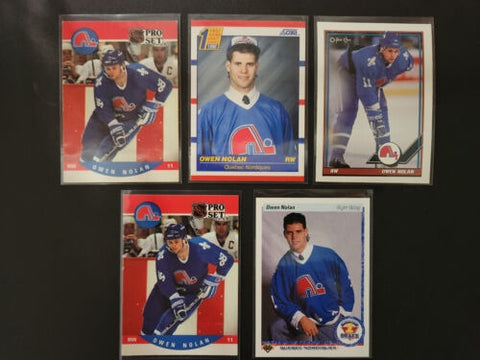 1990-91 Owen Nolan RC (Rookie Card) (1x Randomly Selected RC, May Not Be Pictured)