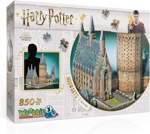 Harry Potter Hogwarts Astronomy Tower 875 Piece 3D Puzzle [Wrebbit3D]