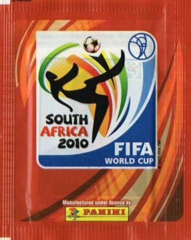 2010 Fifa World Cup South Africa Panini Soccer Sticker Packet (5 Stickers Per Pack)