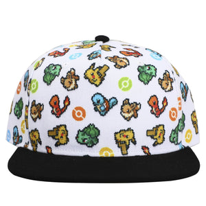 Pokemon Starters Snapback Hat