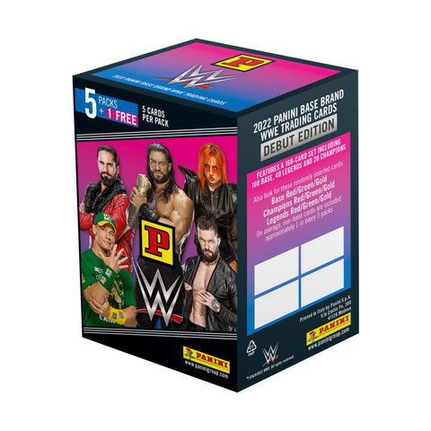 2022 Panini WWE Wrestling Trading Cards Debut Edition Blaster Box