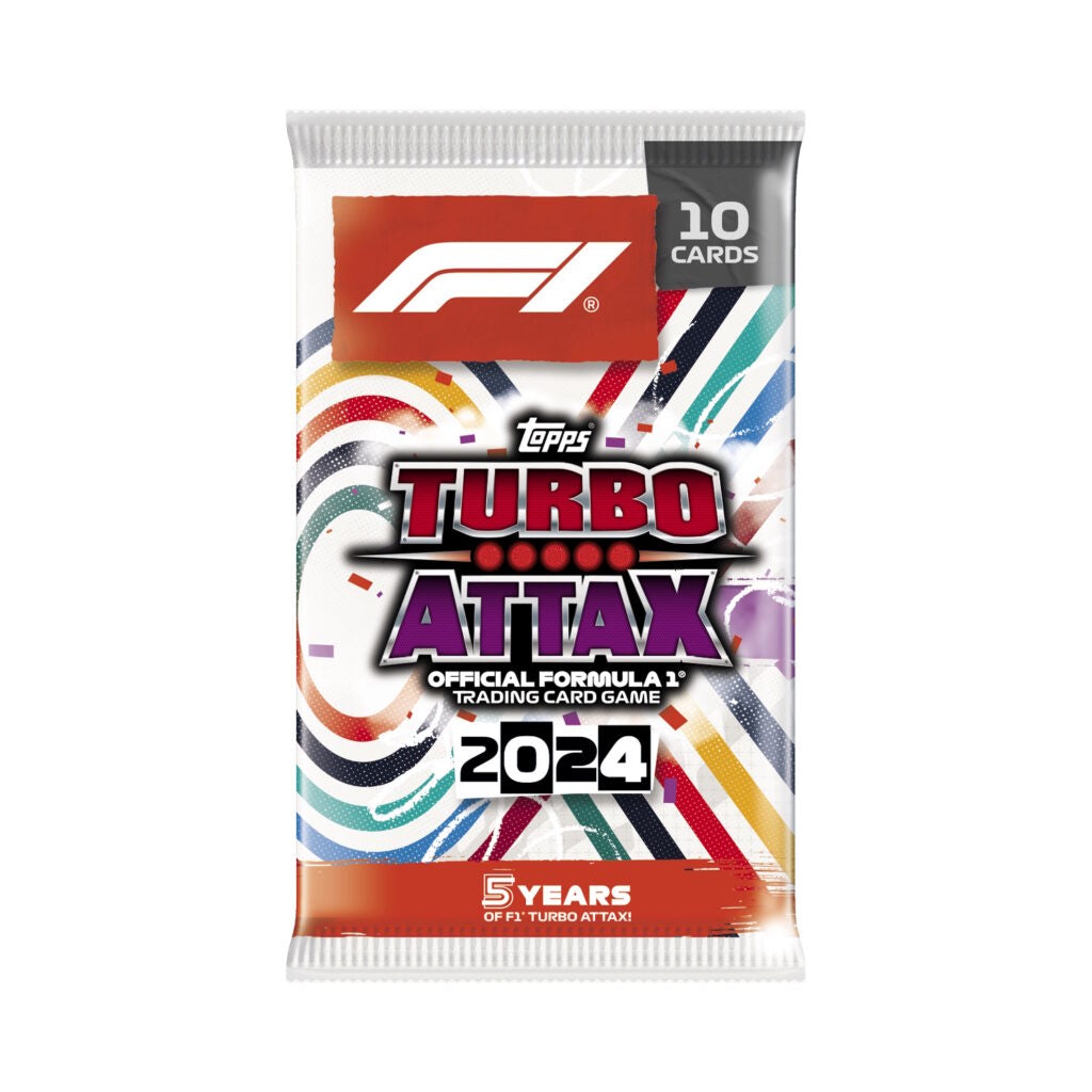 2024 Topps Formula 1 Turbo Attax Pack - F1 (10 Cards Per Pack)