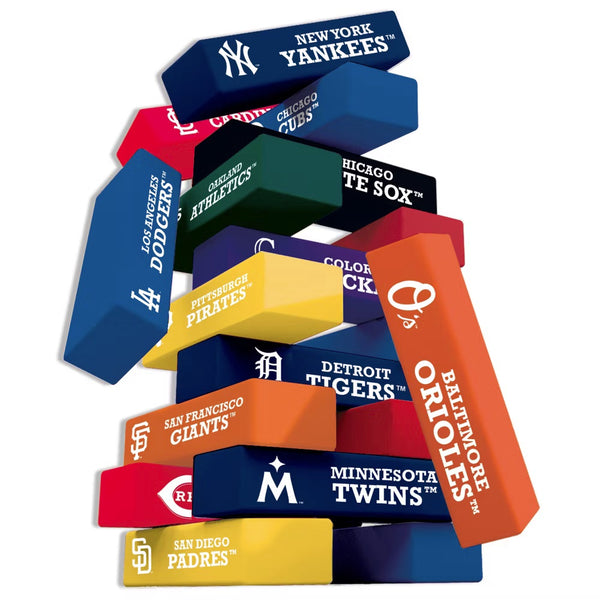 MasterPieces Classic Tumble Tower Game MLB All Teams