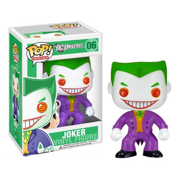 Funko POP! Heroes: DC Universe - The Joker #06 Vinyl Figure (Pre-owned, Box Wear)