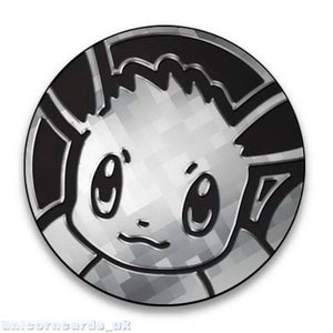 Pokemon TCG Official Eevee Large Silver Flip Coin