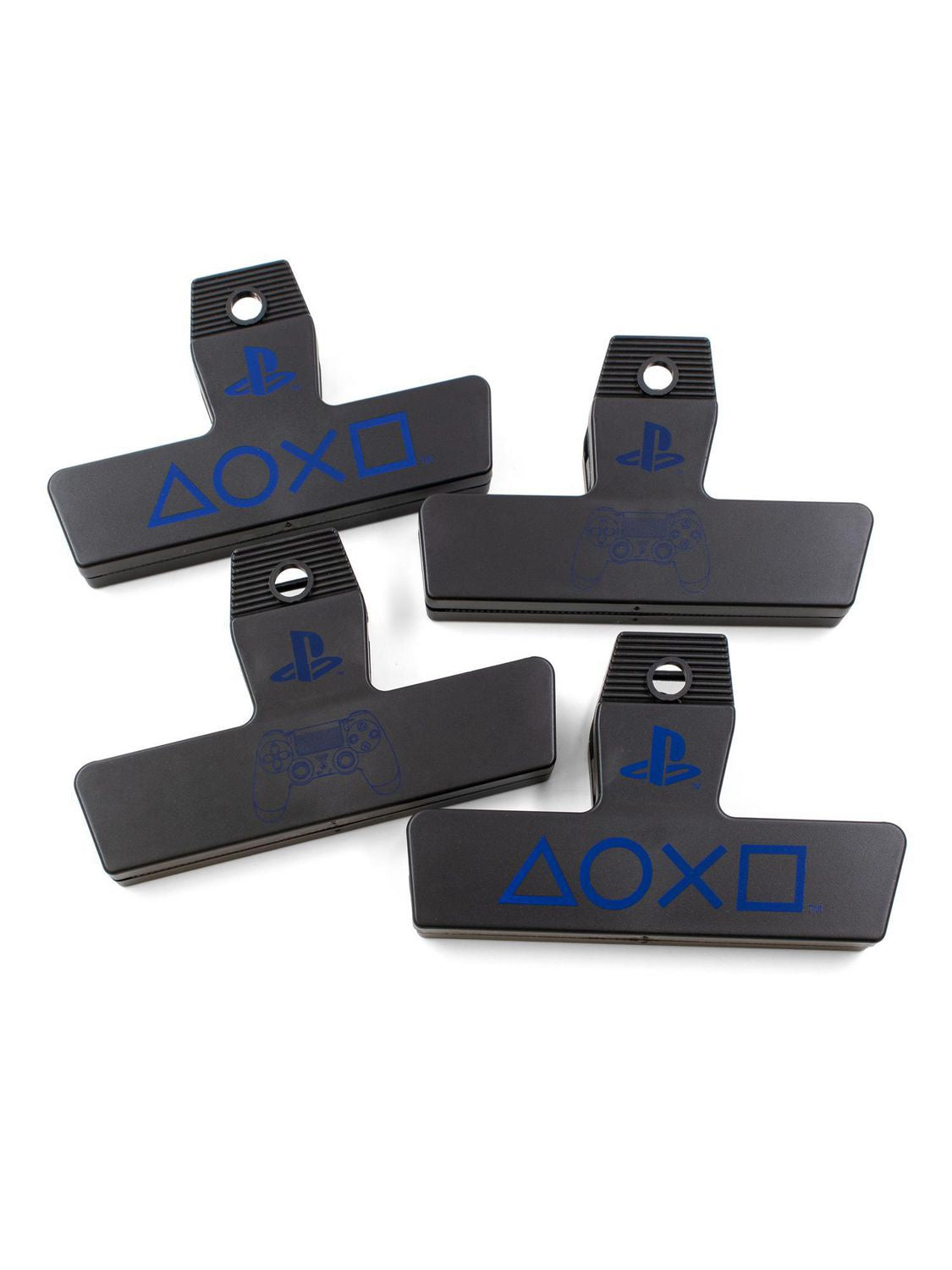 Playstation Logo Chip Clips - Set of Four