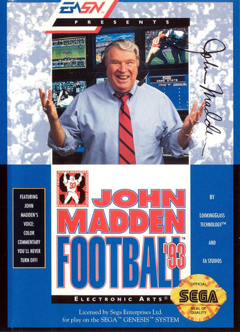 John Madden Football '93 - Genesis (Pre-owned)