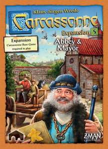 Carcassonne Exp: 5 - Abbey & Mayor (New Edition)