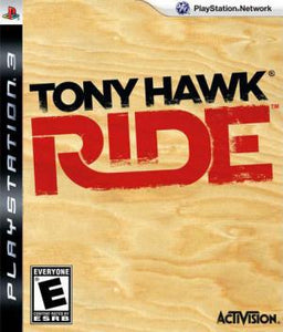 Tony Hawk: Ride - PS3 *NEEDS SKATEBOARD CONTROLLER* (Pre-owned)