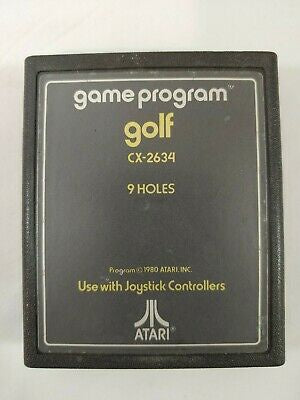 Golf (Text Label) - Atari 2600 (Pre-owned)