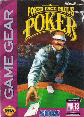 Poker Face Paul's Poker - Game Gear (Pre-owned)