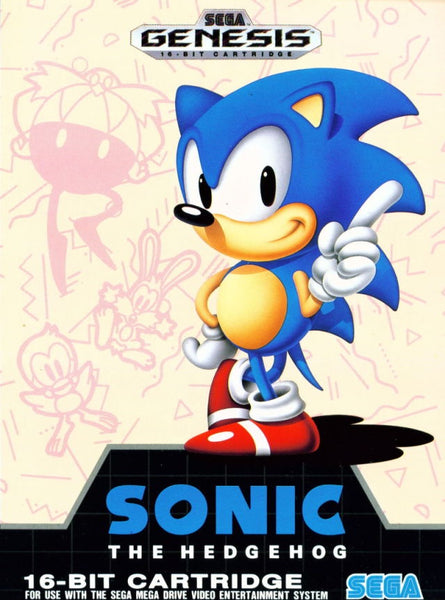 Sonic the Hedgehog (White Background Canadian Retail Version