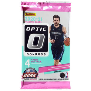 2020-21 Panini Donruss Optic Basketball Trading Card Blaster Pack