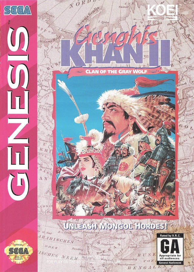 Genghis Khan II: Clan of the Gray Wolf - Genesis (Pre-owned)