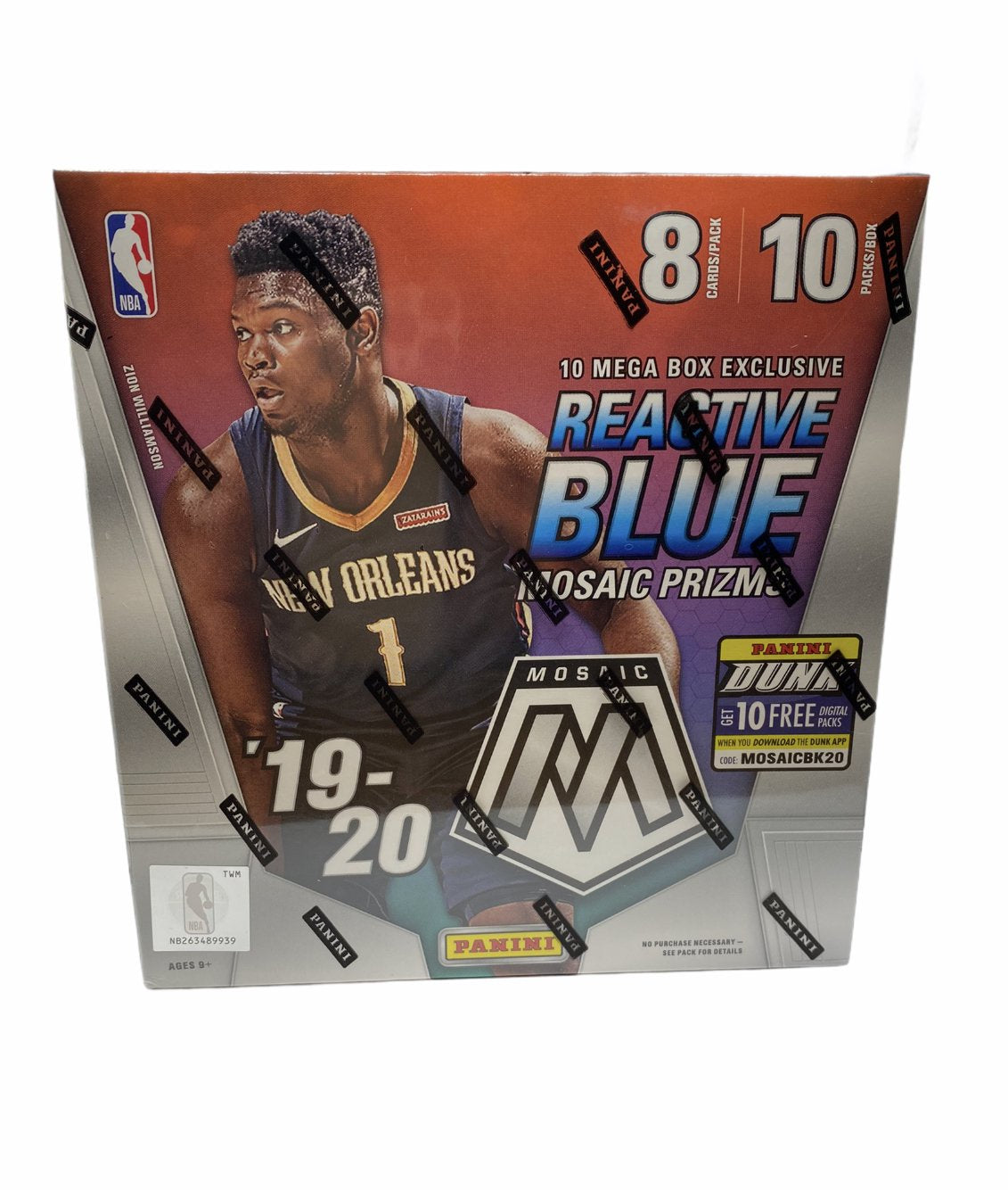 2019-20 Panini Mosaic Basketball Mega Box