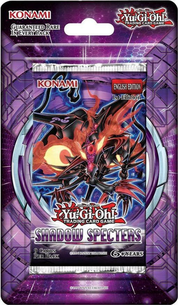 Yu-Gi-Oh! Shadow Specters 1st Edition Blister Pack A & C Games Yu-Gi-Oh! Shadow Specters 1st Edition Blister Pack A & C Games