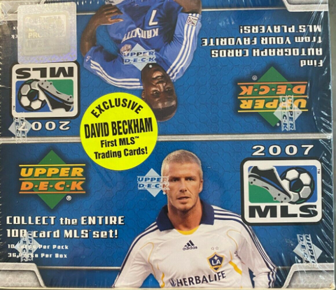 2007 Upper Deck MLS Major League Soccer Hobby Box