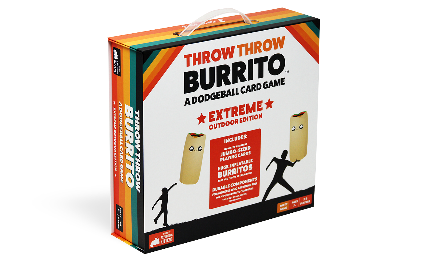 THROW THROW BURRITO - Extreme Outdoor Edition